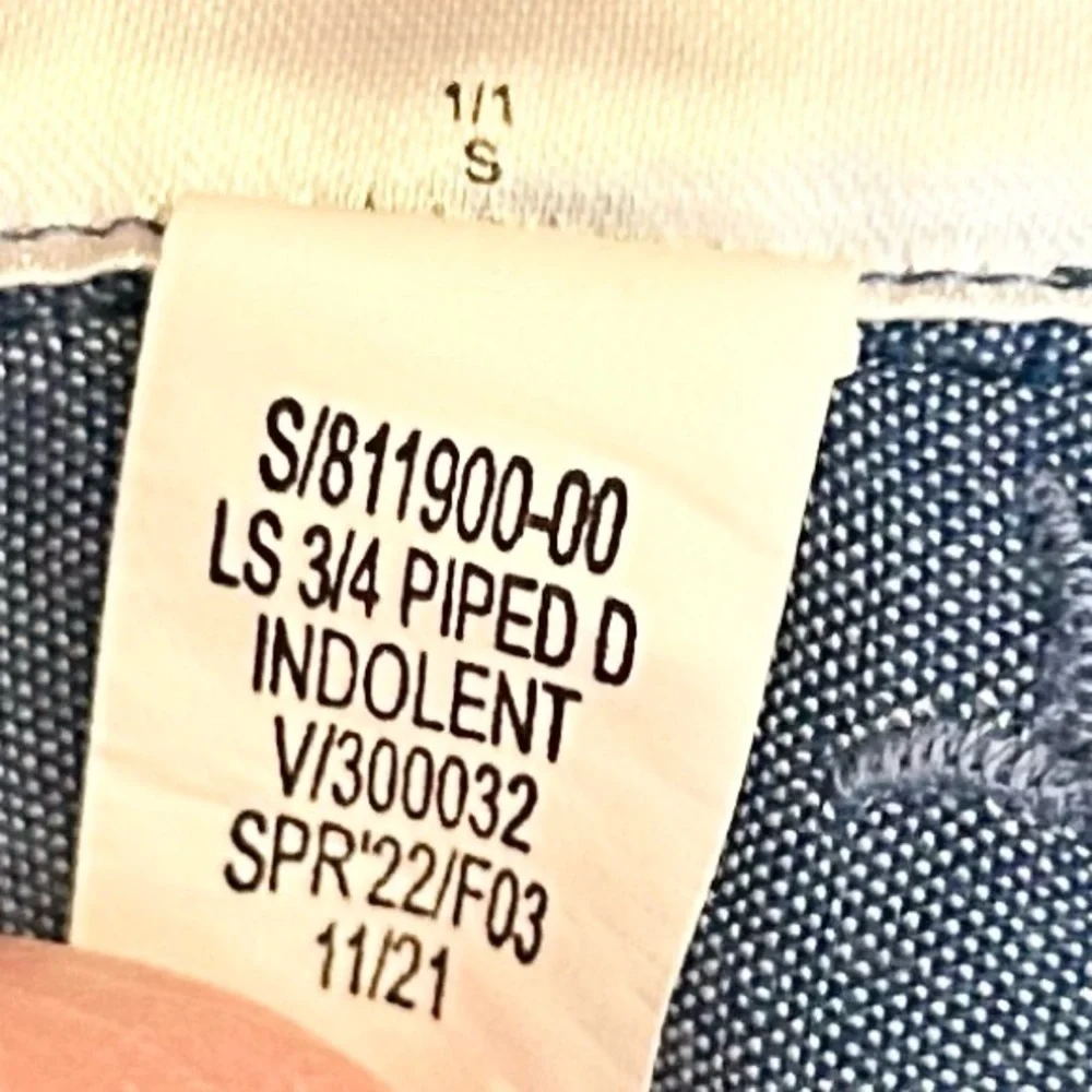 Old Navy Blue Tiered Buttoned Sundress - Picture 6 of 6